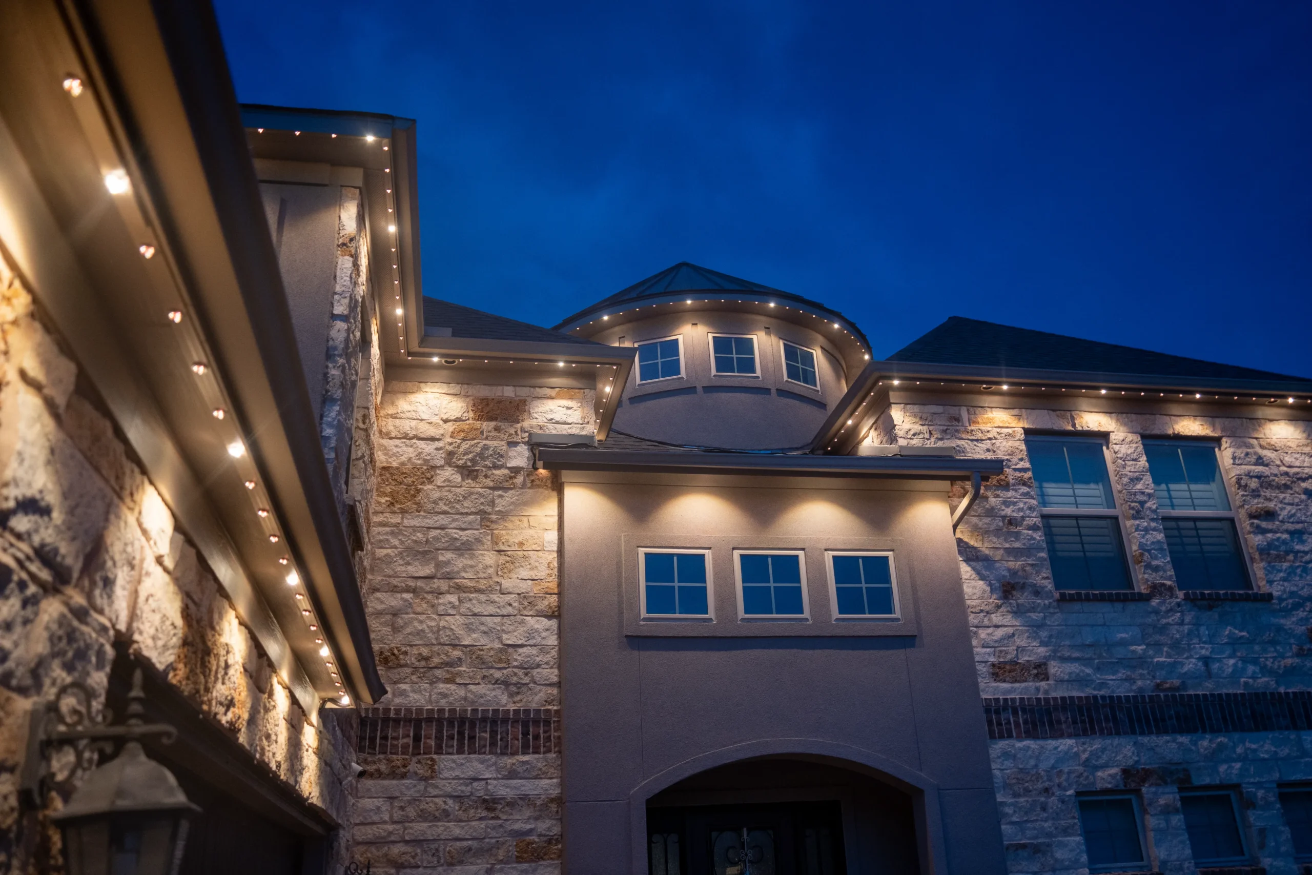 Accent lighting installation example 1