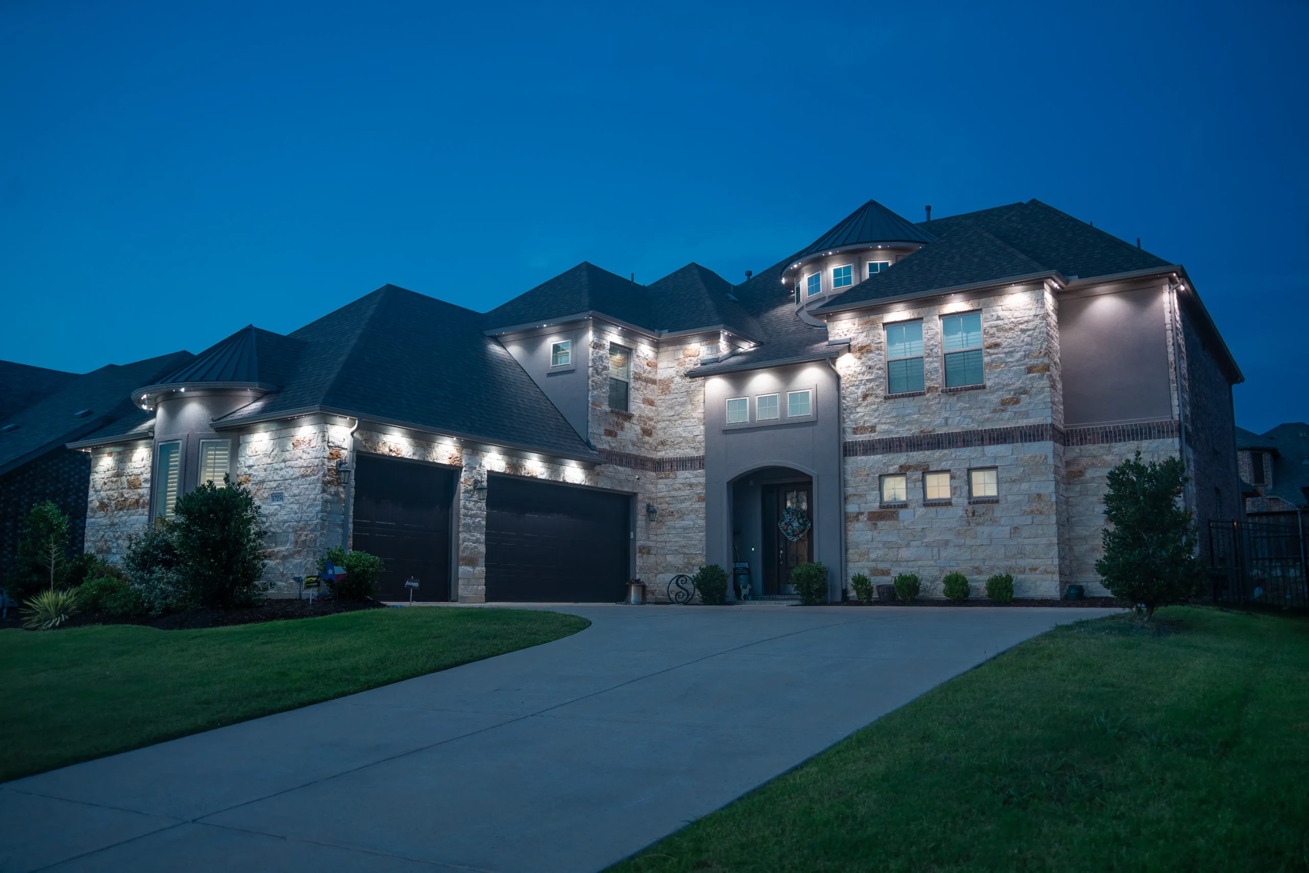 Accent lighting installation example 3