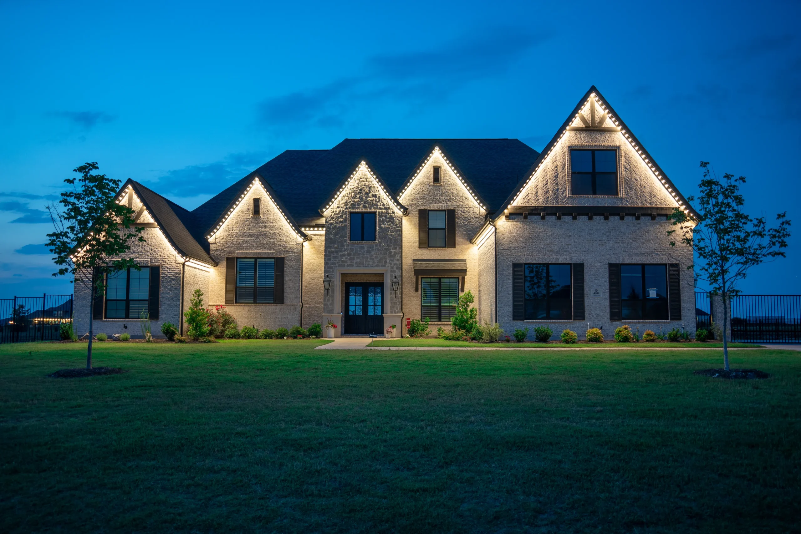 Accent lighting installation example 4
