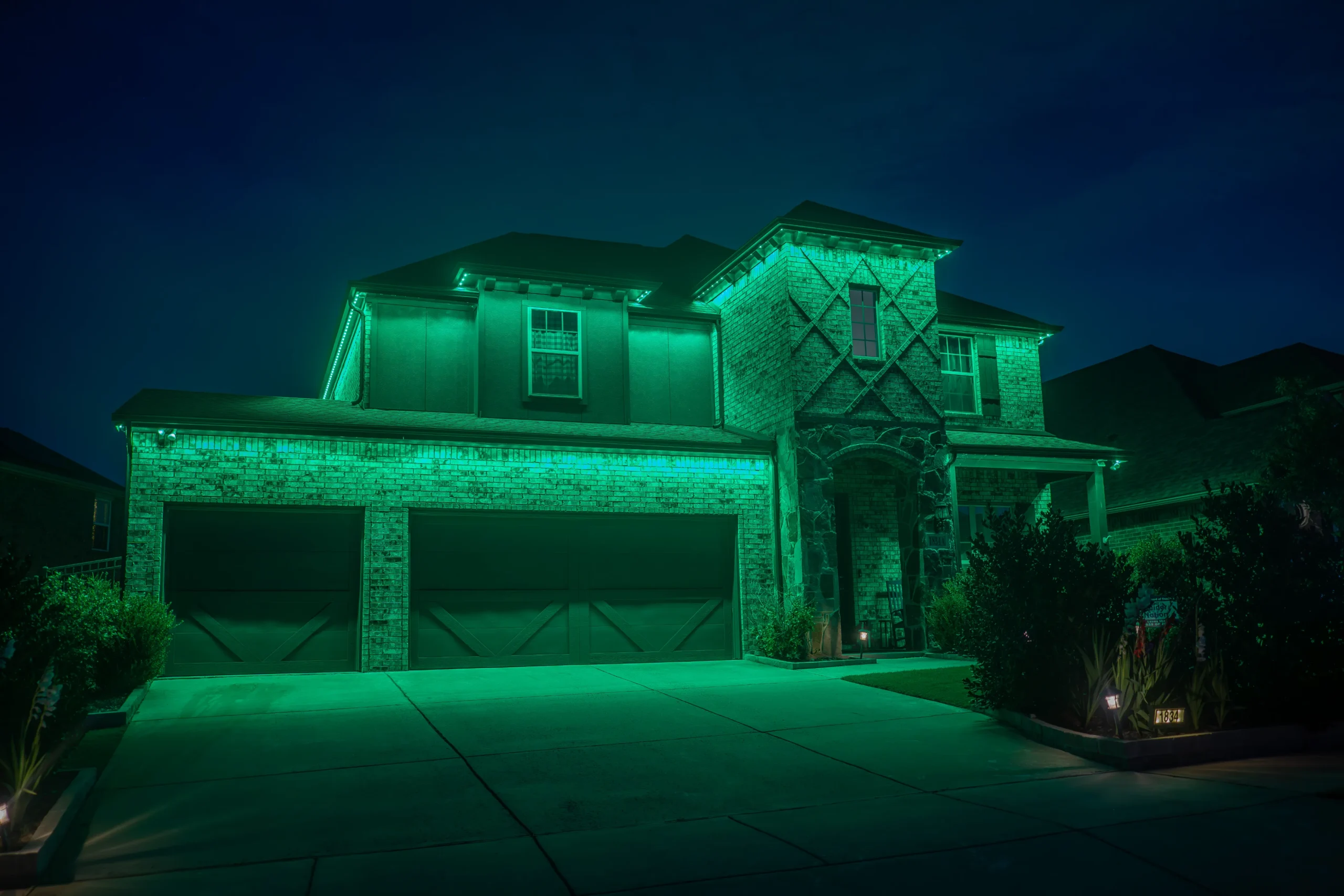 Game day lighting display 11