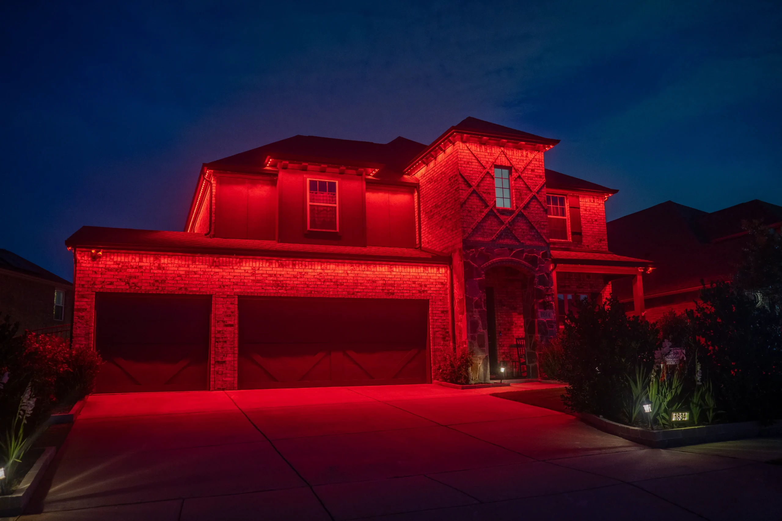 Game day lighting display 3
