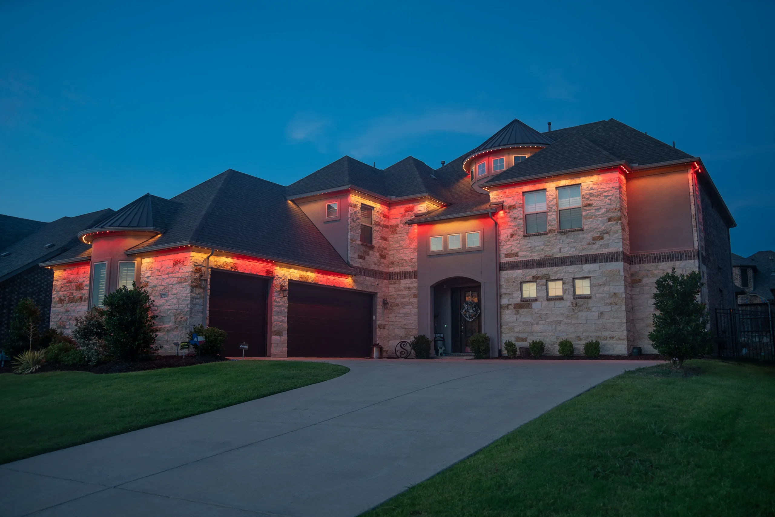 Game day lighting display 4