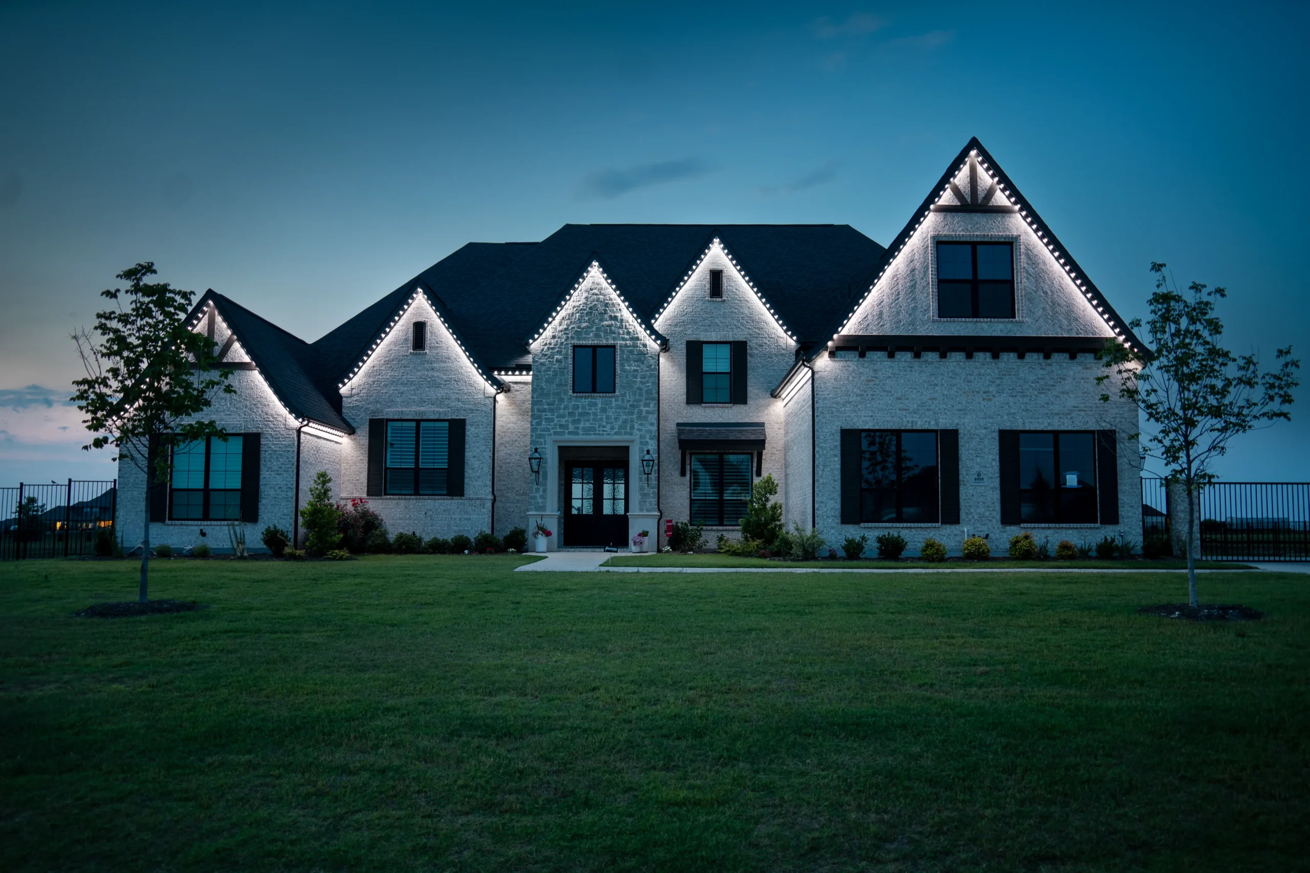 Security lighting installation 5